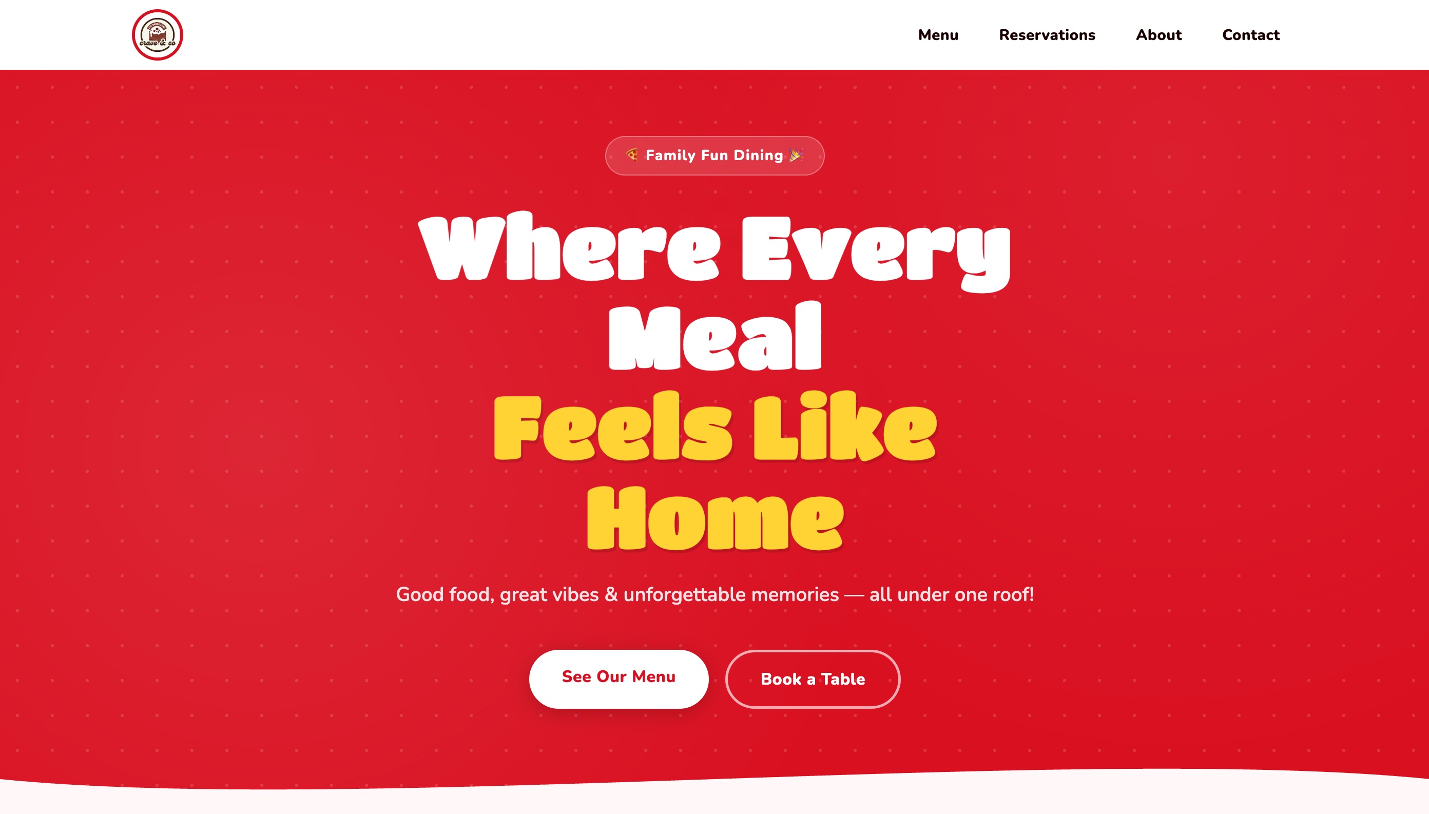 Crave and Co website screenshot